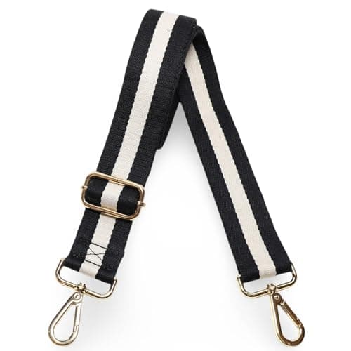 Adjustable Crossbody Purse Strap for Kolti Handbags — Gold Buckle-387