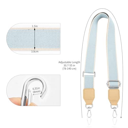 Universal Adjustable Crossbody Purse Strap for Handbags