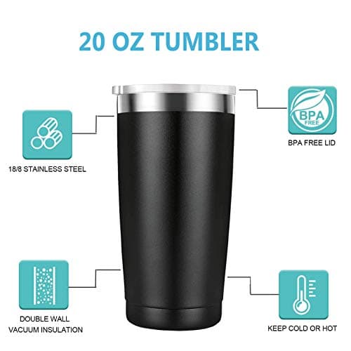 Future Mrs Travel Mug Tumbler for Newly Engaged Couples (20oz Black&White)