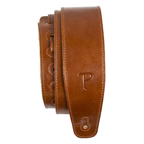 Perris Leather Guitar Strap - The Africa Collection — Tan