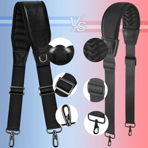 ZINZ ZINZ 78" Black Neoprene Shoulder Strap Belt