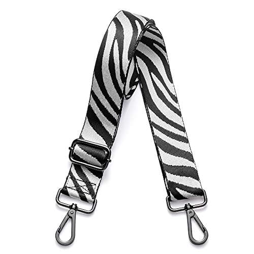 Adjustable Crossbody Purse Strap for Kolti Handbags — Gun Metal Buckle-18