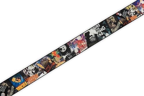 Levy's Leathers Horror Classics 2" Polyester Guitar Strap with Tri-Glide Adjustment