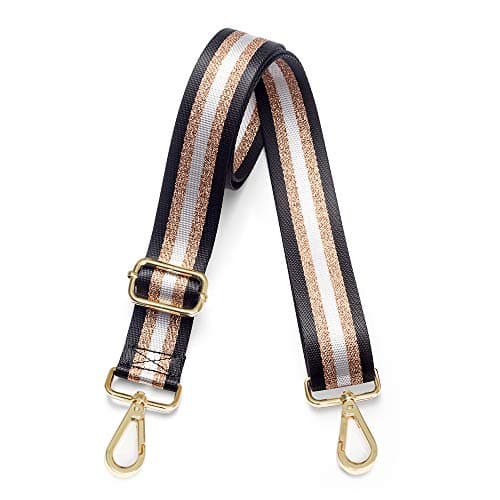 Adjustable Crossbody Purse Strap for Kolti Handbags — Gold Buckle-30