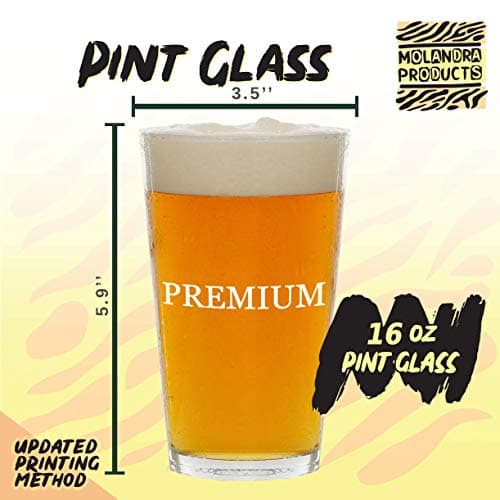 Ravi Lonley 16oz Beer Pint Glass Cup