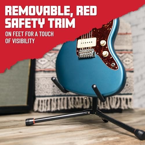 Gator Frameworks Double Electric/Acoustic Guitar Stand (GFW-GTR-2000)