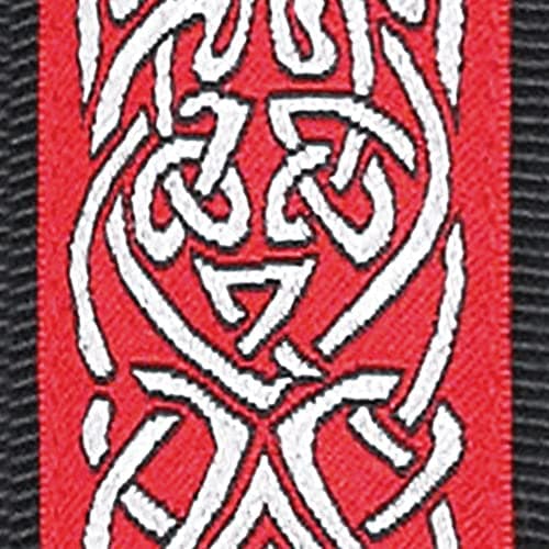 D'Addario Stars & Stripes Leather Guitar Strap — Celtic