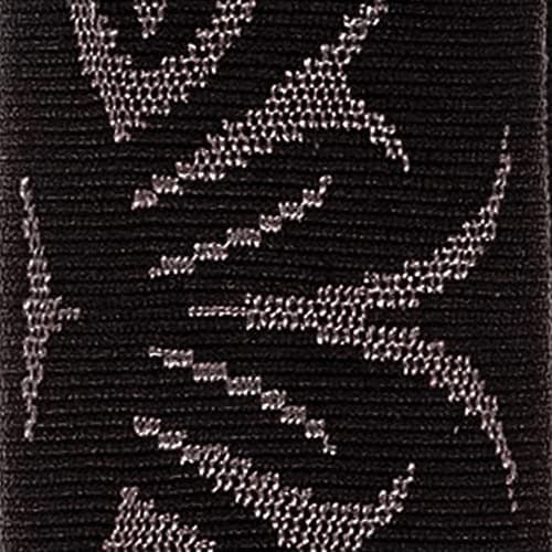 D'Addario Woven Guitar Strap - Black — Black/Gray Tattoo