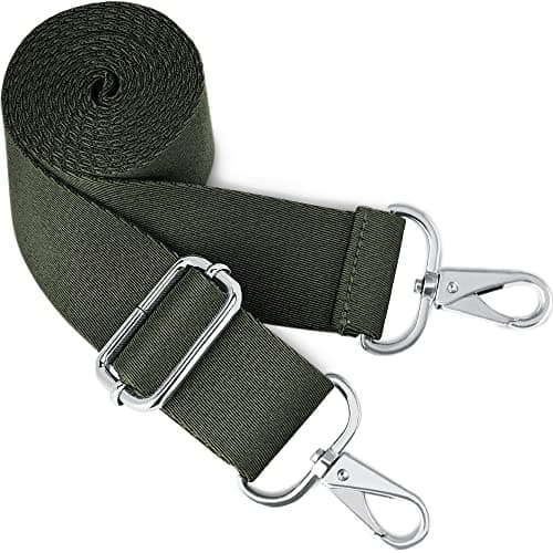 Replacement Wide Strap for BOACAY Crossbody & Messenger Bags — Olive Green