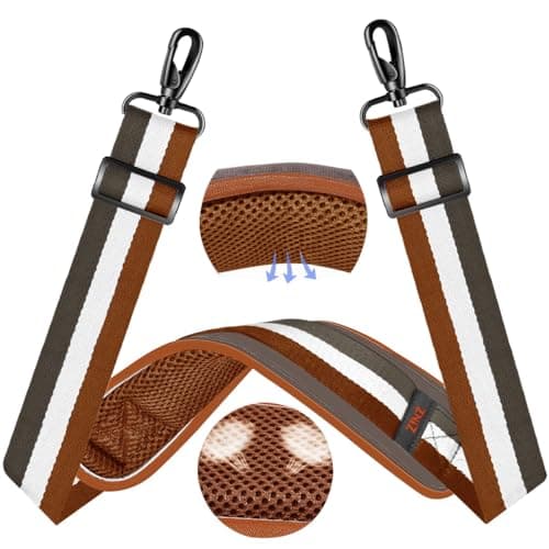 ZINZ Universal Bag Strap - Ultra-Thick, Breathable, Adjustable, Heavy-Duty TW01B07