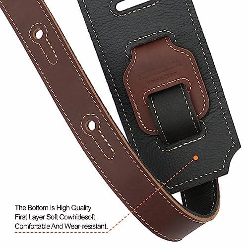 Nefelibata Guitar Strap with Cable Storage Loop
