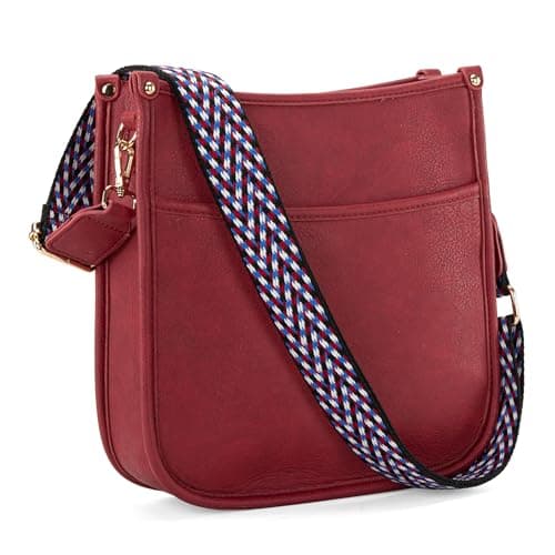 Montana West Women's Crossbody Hobo Shoulder Bags — B-burgundy