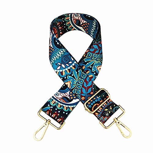 SWTOOL Gold Buckle Adjustable Guitar Strap Cross-Body Bag Straps — Style1