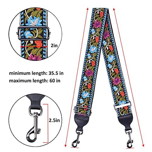 Banjo Strap Jacquard Woven Guitar Strap