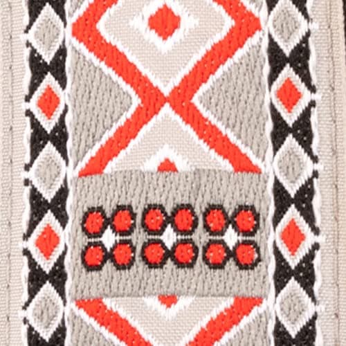 Ernie Ball Classic Jacquard Noble Rose Guitar/Bass Strap — Casino Couture