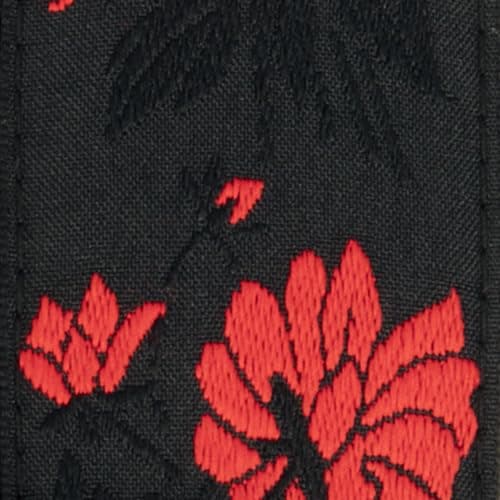 Ernie Ball Guitar Strap Black 43" Classic Strap — Tango Rose