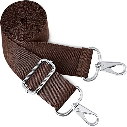 Replacement Wide Strap for BOACAY Crossbody & Messenger Bags — Brown