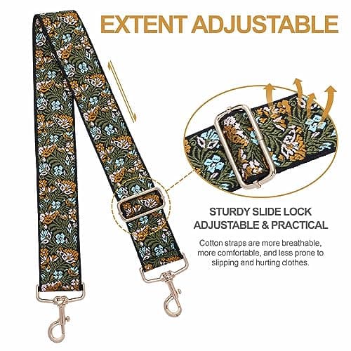 Nefelibata Adjustable 2 Purse Strap - Multi-Pattern Crossbody Replacement