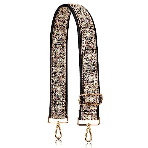Allzedream Embroidered Lace Sequins Crossbody Handbag Strapreplacement