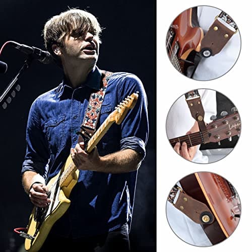 Cool Woven Guitar Strap for Kids and Guitarists