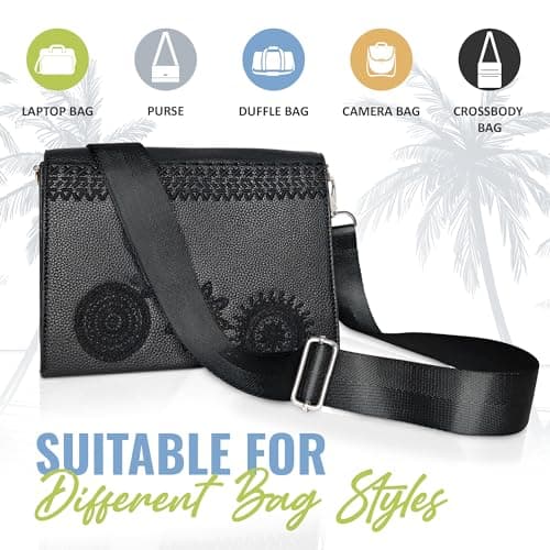 Replacement Wide Strap for BOACAY Crossbody & Messenger Bags