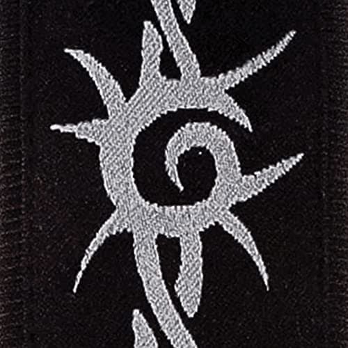D'Addario Woven Guitar Strap - Black — Barbed Wire