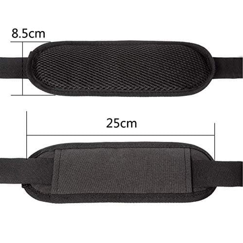 JAKAGO 61" Universal Padded Duffel Bag Shoulder Strap with Non-Slip Pad Adjusted Easily
