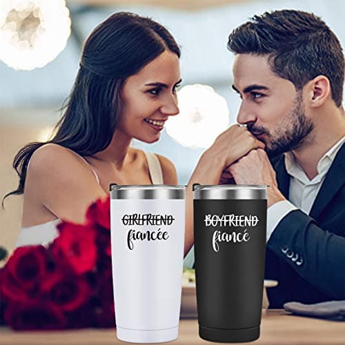 Engagement Gifts for Couples: Travel Tumbler Set