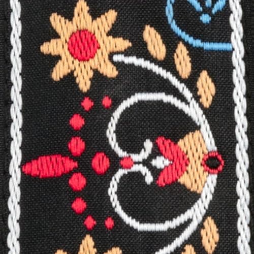 Ernie Ball Guitar Strap Black 43" Classic Strap — Redbird Rising