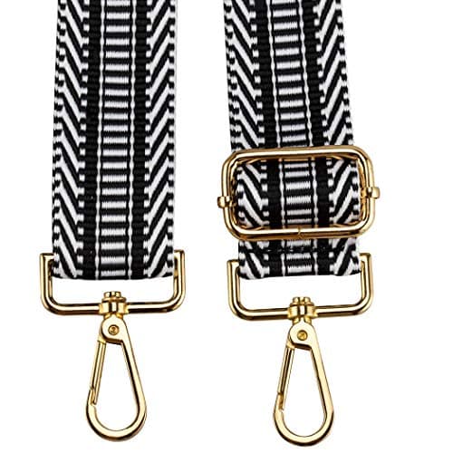 Women's Adjustable Jacquard Woven Purse Strap for Crossbody Bags
