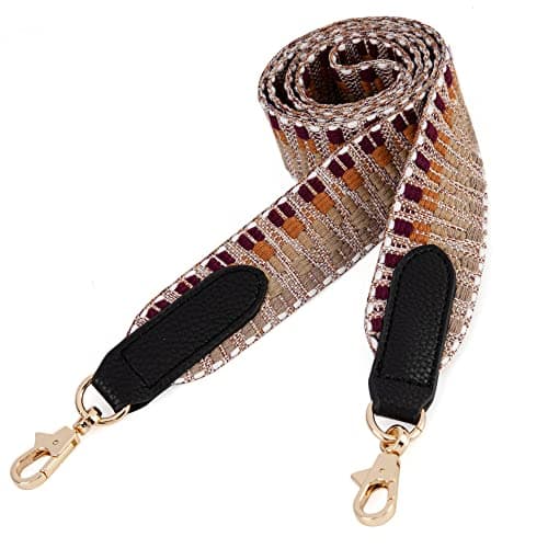 Adjustable Multicolor Replacement Straps for Montana West Crossbody Handbag — Fixed-zigzag Multi-2028