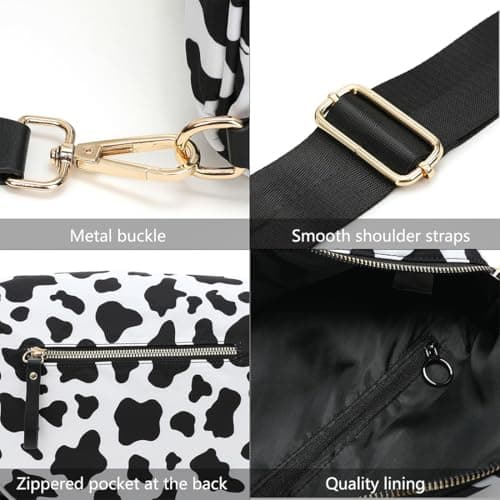 Nuvore Checkered Crossbody Bag, Stylish & Practical for Women