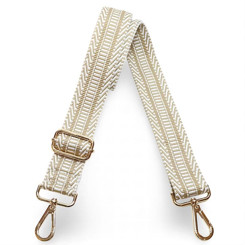 Adjustable Crossbody Purse Strap for Kolti Handbags — Gold Buckle-381