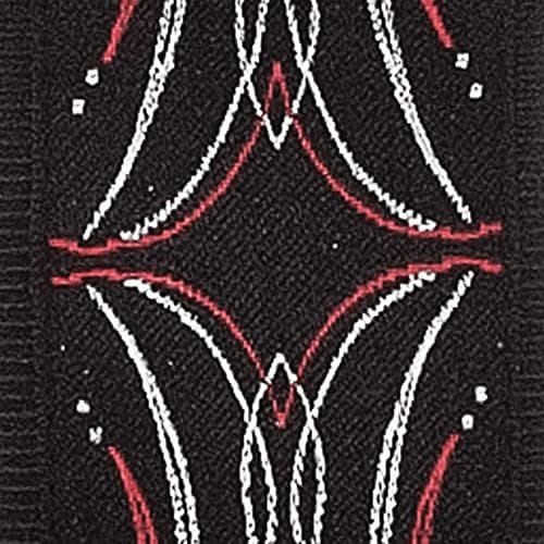 D'Addario Stars & Stripes Leather Guitar Strap — Chopper