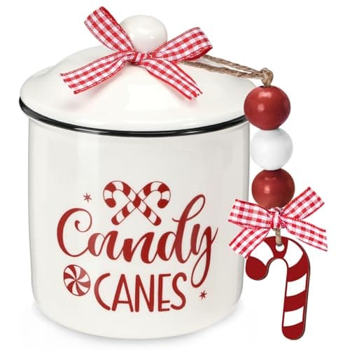 Nefelibata Christmas Candy Bowl and Tiered Tray Decor Set for Home Centerpiece