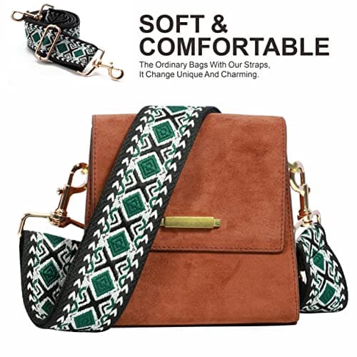 Wide Shoulder Strap, Adjustable Replacement for Unisex Handbag and Bags