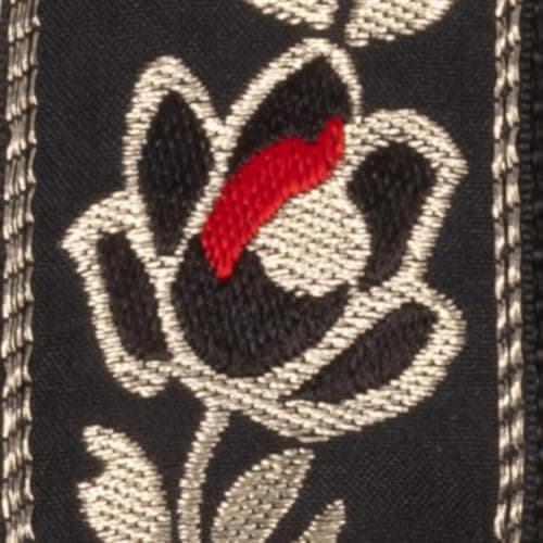 Ernie Ball Classic Jacquard Noble Rose Guitar/Bass Strap — Noble Rose