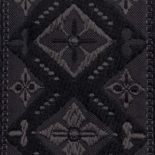 Ernie Ball Guitar Strap Black 43" Classic Strap — Regal Black