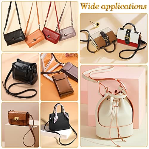 PandaHall 5 Color 50 Inch Adjustable Leather Straps for Bags