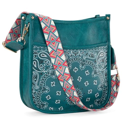 Montana West Women's Crossbody Hobo Shoulder Bags — D-cashew Flower