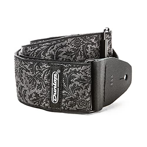 Jim Dunlop Jacquard Riad Guitar Strap — Black