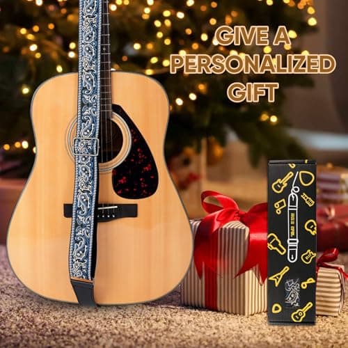 Jacquard Embroidered Cotton Guitar Straps for Acoustic Guitars with Real Leather Ends
| Real Leather Ends Jacquard Embroidered Cotton Guitar Straps for Acoustic Guitars
| Acoustic Guitars Premium Jacquard Embroidered Cotton Guitar Straps with Leathe