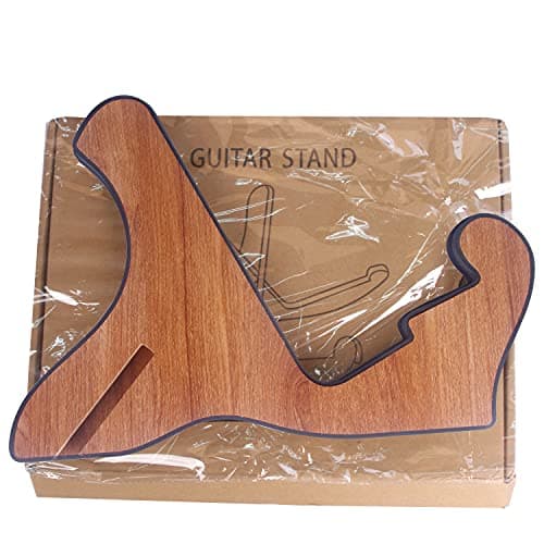 Universal Wooden Guitar Stand for Acoustic Electric Guitar and Bass
