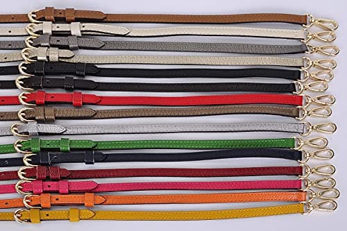Full Grain Genuine Leather Strap for Crossbody Handbags - LIVE UP