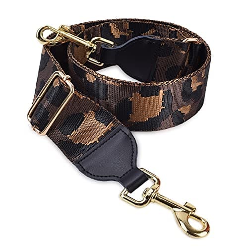 CloudMusic Handbag Shoulder Strap Replacement for Women Girls — Camouflage Coffee