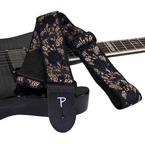 Perri's Leathers Ltd. Adjustable Leather Guitar Straps