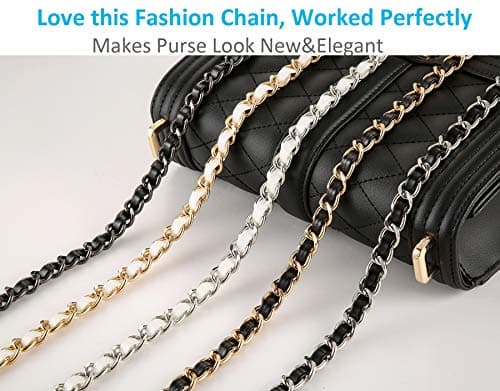 UTreers Crossbody Bag with 47.2" Chain Strap