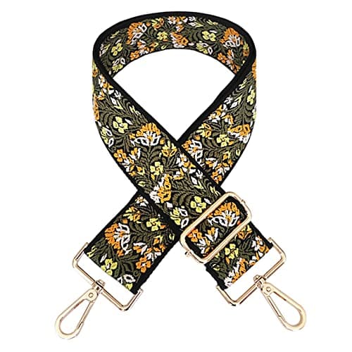 SWTOOL Gold Buckle Adjustable Guitar Strap Cross-Body Bag Straps — Style4