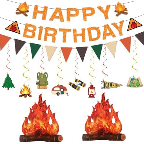 Outdoor Adventure Birthday Party Decorations