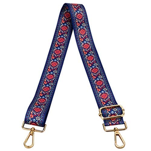 ZANQANO Adjustable Crossbody Strap for Purse and Guitar Multicolor Handbag Straps — Dandelion